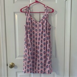 Old Navy Pink Block Print Dress